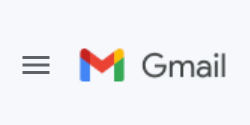 Gmail logo in browser