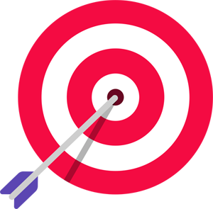 target with a bullseye